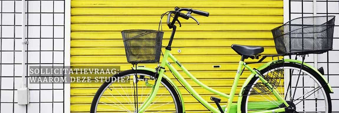 Sollicitatievraag: waarom deze opleiding