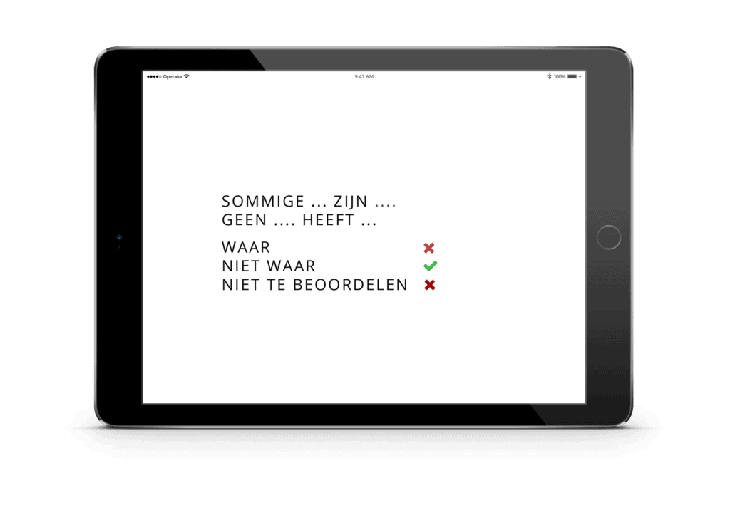 Syllogismen oefenen