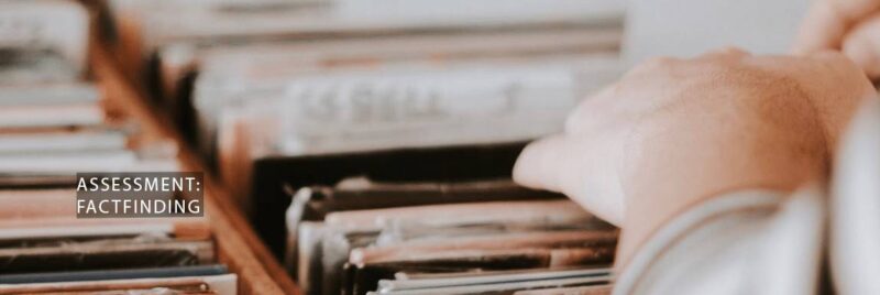 assessment factfinding