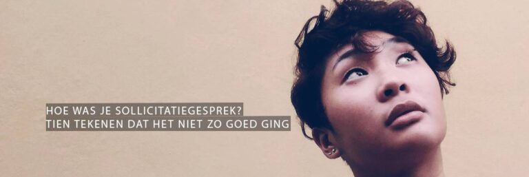 tien tekenen dat het niet zo goed ging