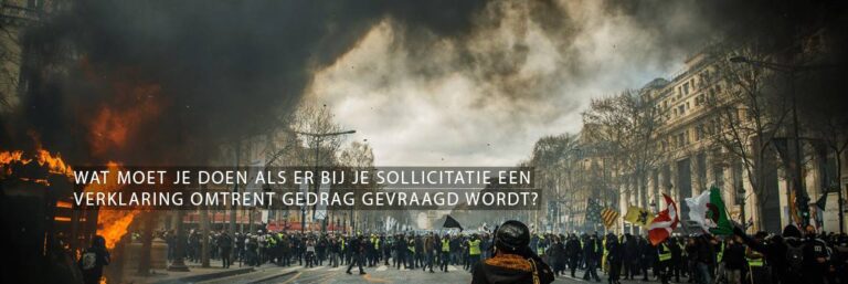 Wat moet je doen als er bij je sollicitatie een Verklaring omtrent gedrag gevraagd wordt?